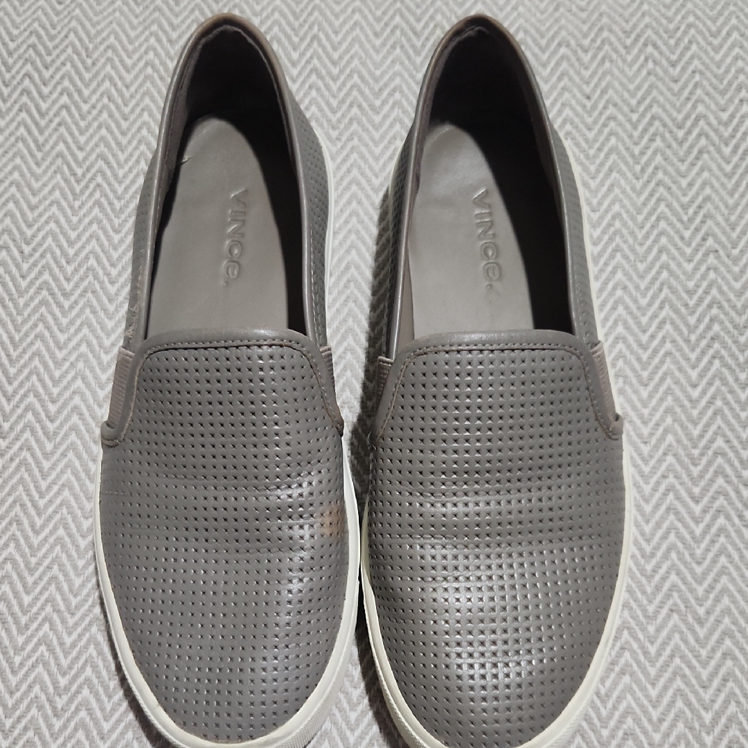 Vince Charcoal Slip-On Men's Loafers